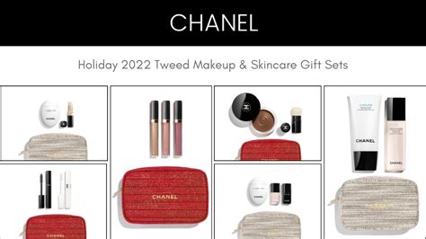 chanel makeup and perfume gift set|Chanel tweed gift set 2022.